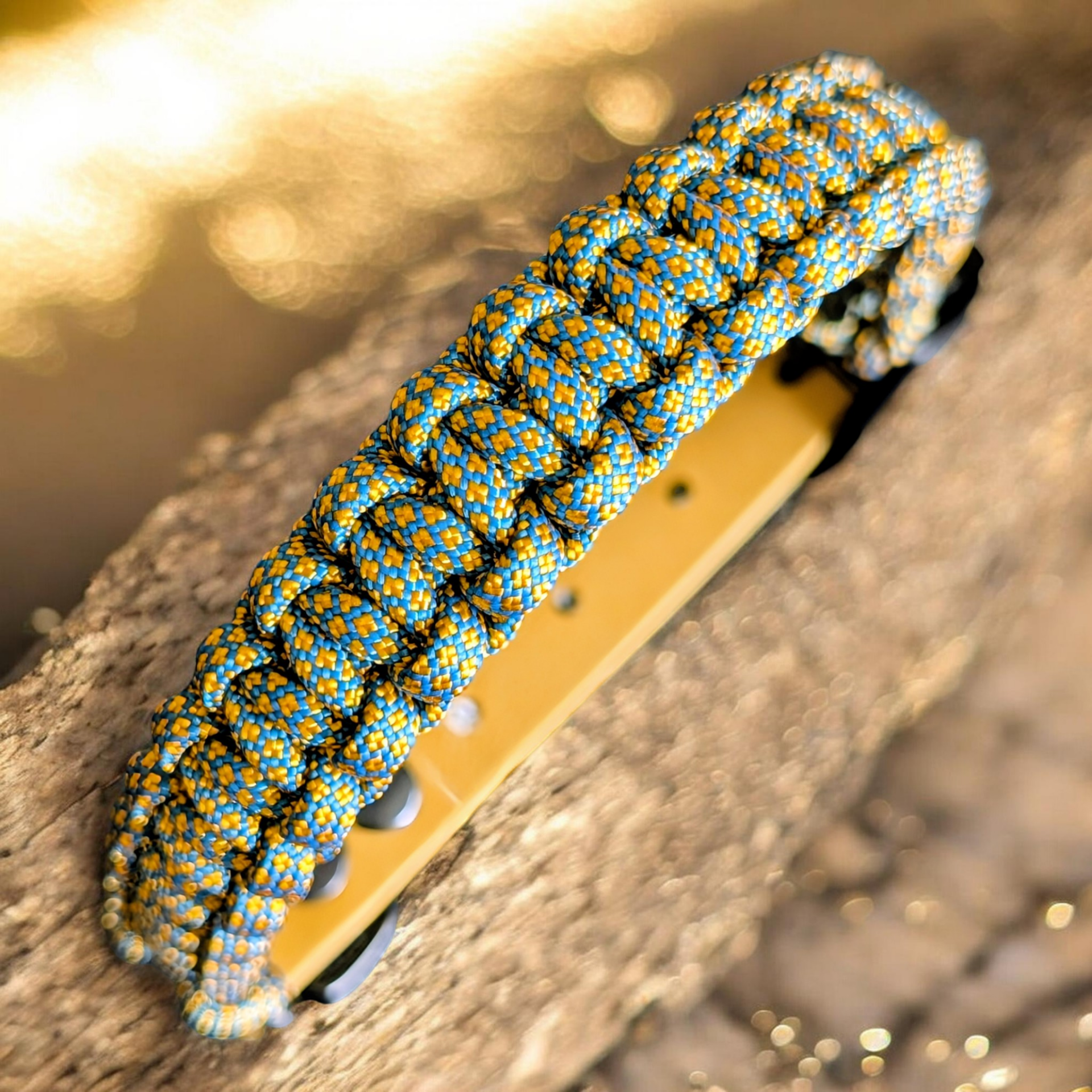 S GOLDEN collier paracorde petit chien