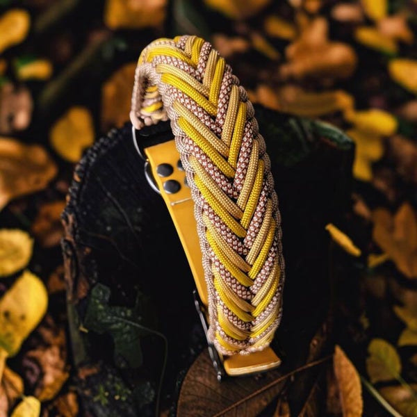 M MUSTARD collier chien paracorde