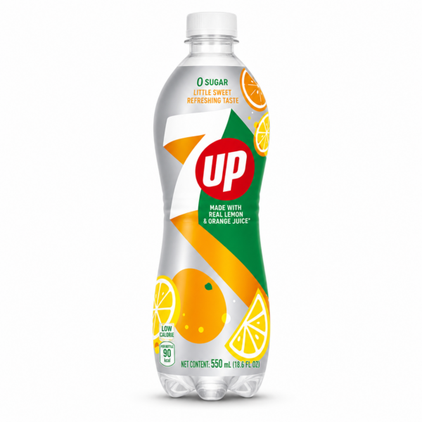 7up Lemon Orange 550ml
