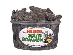 Drop zoute bom, silo 150 stuks