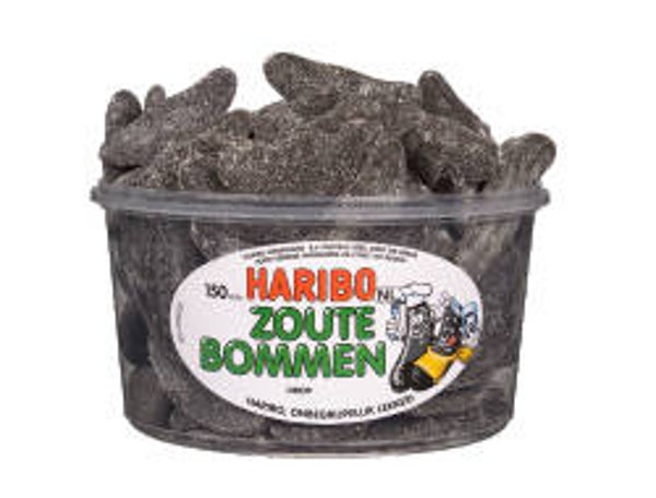 Drop zoute bom, silo 150 stuks