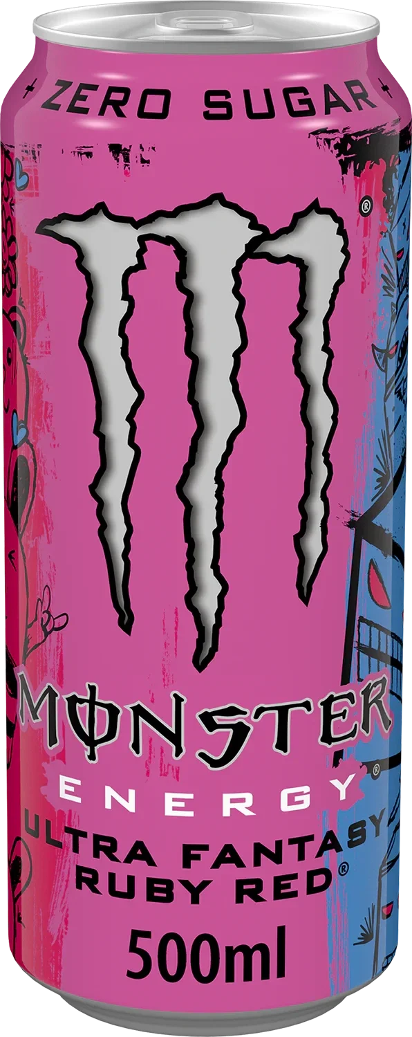 Monster Energy Ultra Fantasy Ruby Red 500 ml