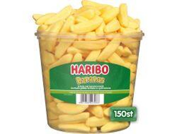 Schuimpjes bananen, silo 150 stuks