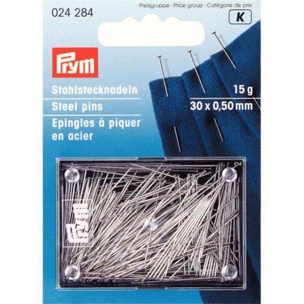 Prym spelden 30x0,50mm super fijn.