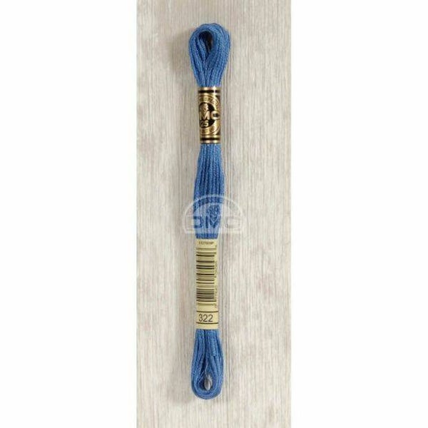 DMC borduurzijde 12x8 meter, kleur nummer 0322