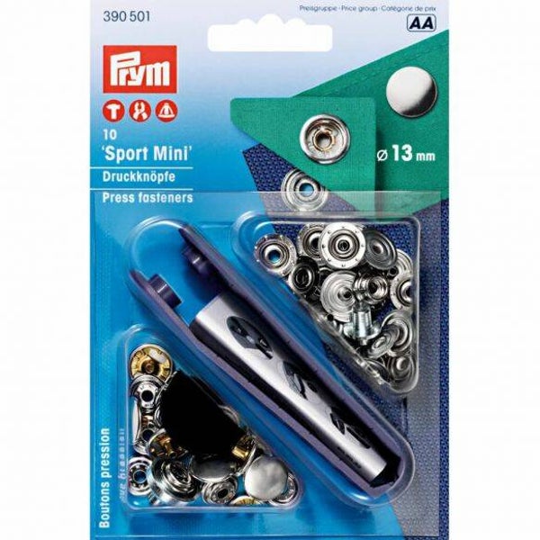 Prym drukknopen Sport Mini 13 mm.