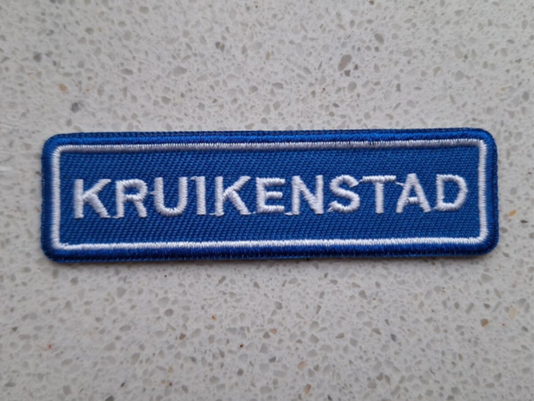 Kruikenstad, blauw