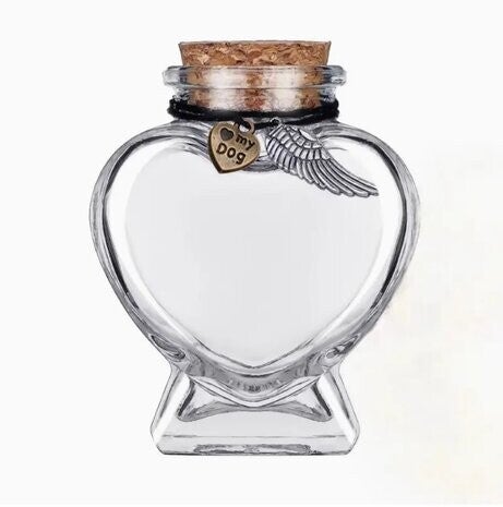 Vacht potje blanco HOND