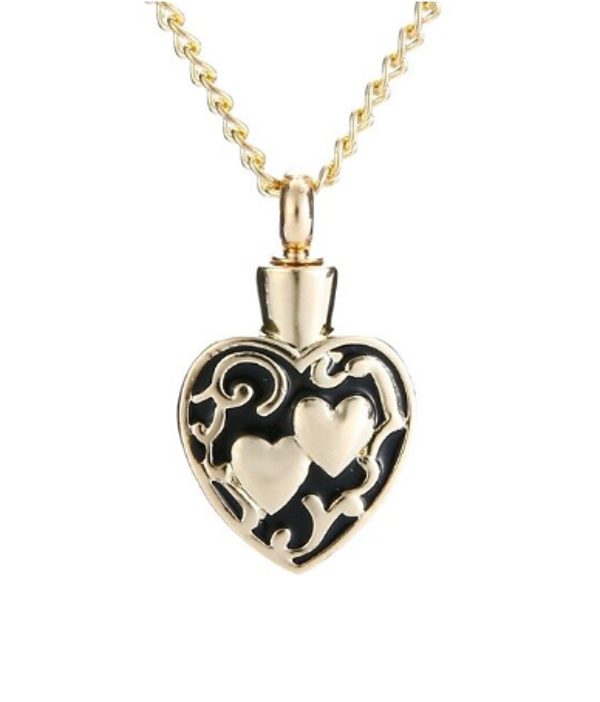 As ketting "HART GOUD"