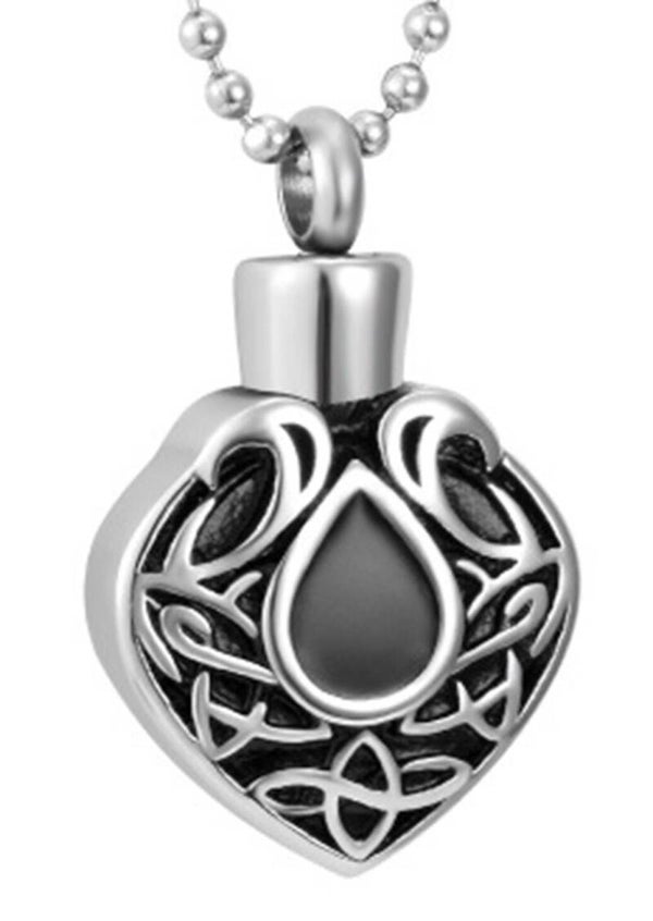 As ketting "ZWART HART"