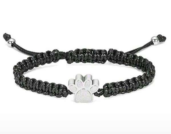 As armband HOND "ZILVER"