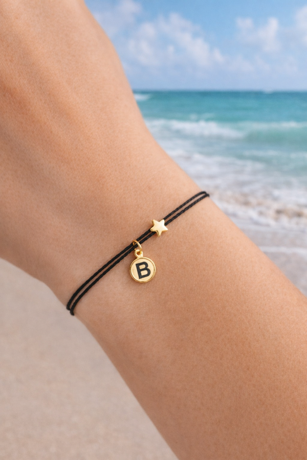 Dubbel Surfers Armbandje met Sterretje