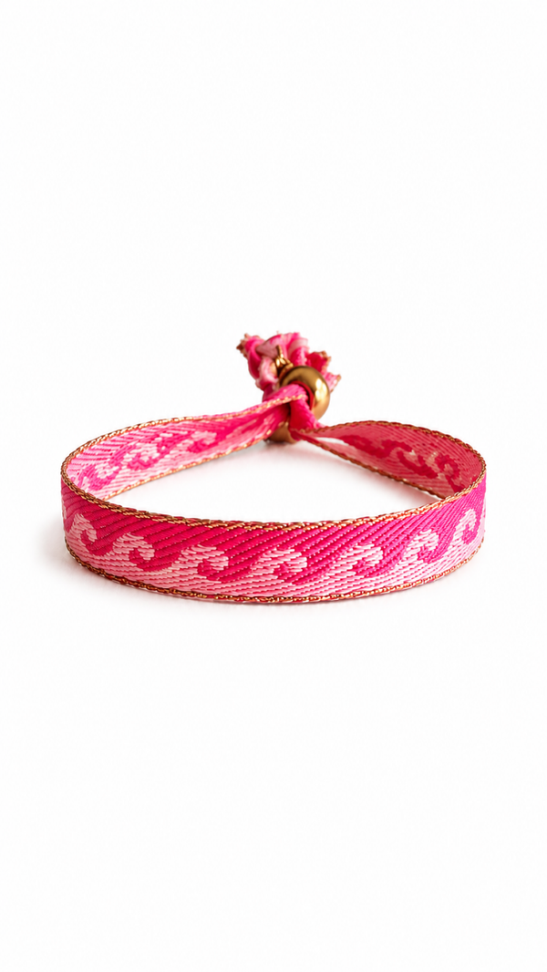PINK WAVE - lintarmband