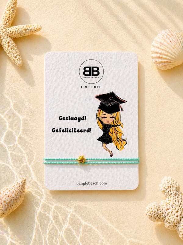 Geslaagd - Eindexamen Armband Cadeau