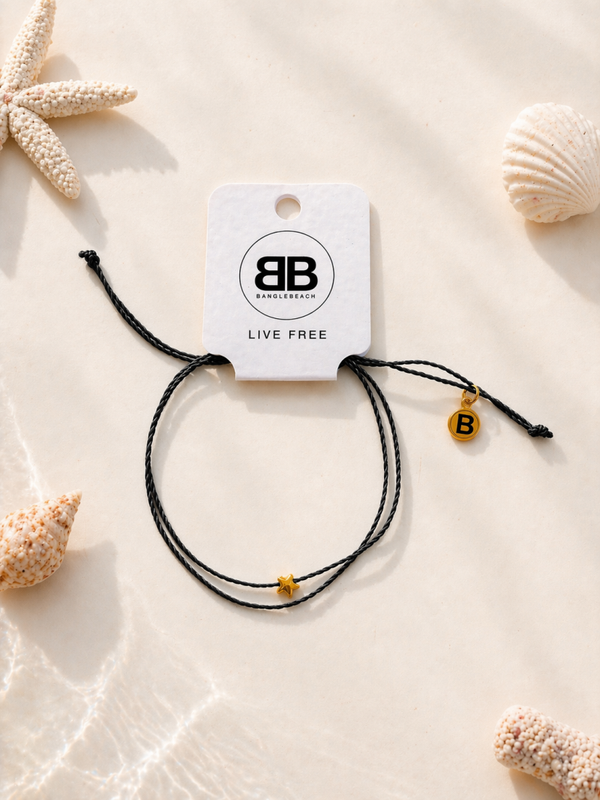 Dubbel Surfers Armbandje met Sterretje