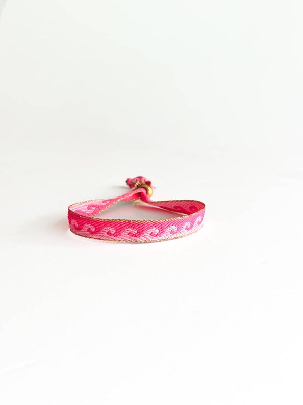 PINK WAVE - lintjesarmband