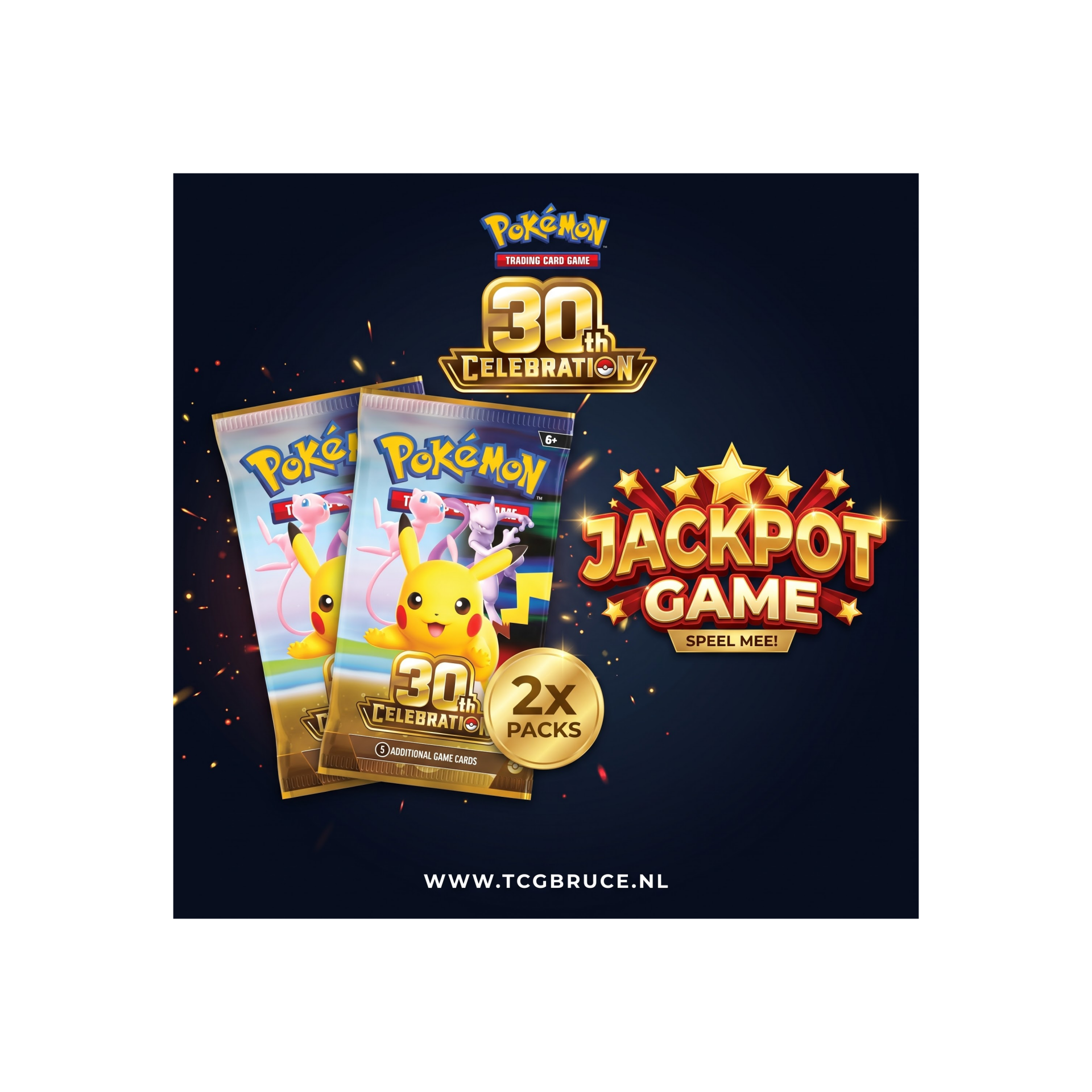 Pokemon 30th Jackpot Game (Livestream Product)
