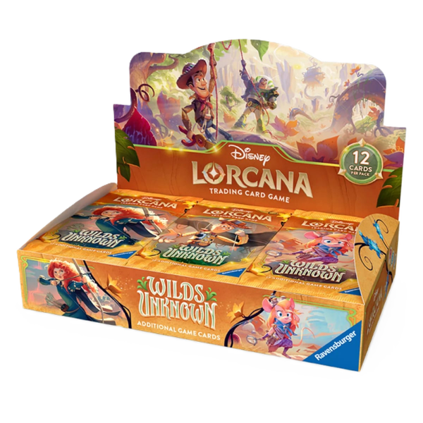 Disney Lorcana Wilds Unknown Booster Box