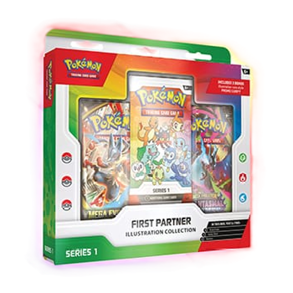 Pokemon First Partner Illustration Collection: Series 1