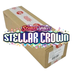 Pokemon Stellar crown Booster Box Case (6x bbx)