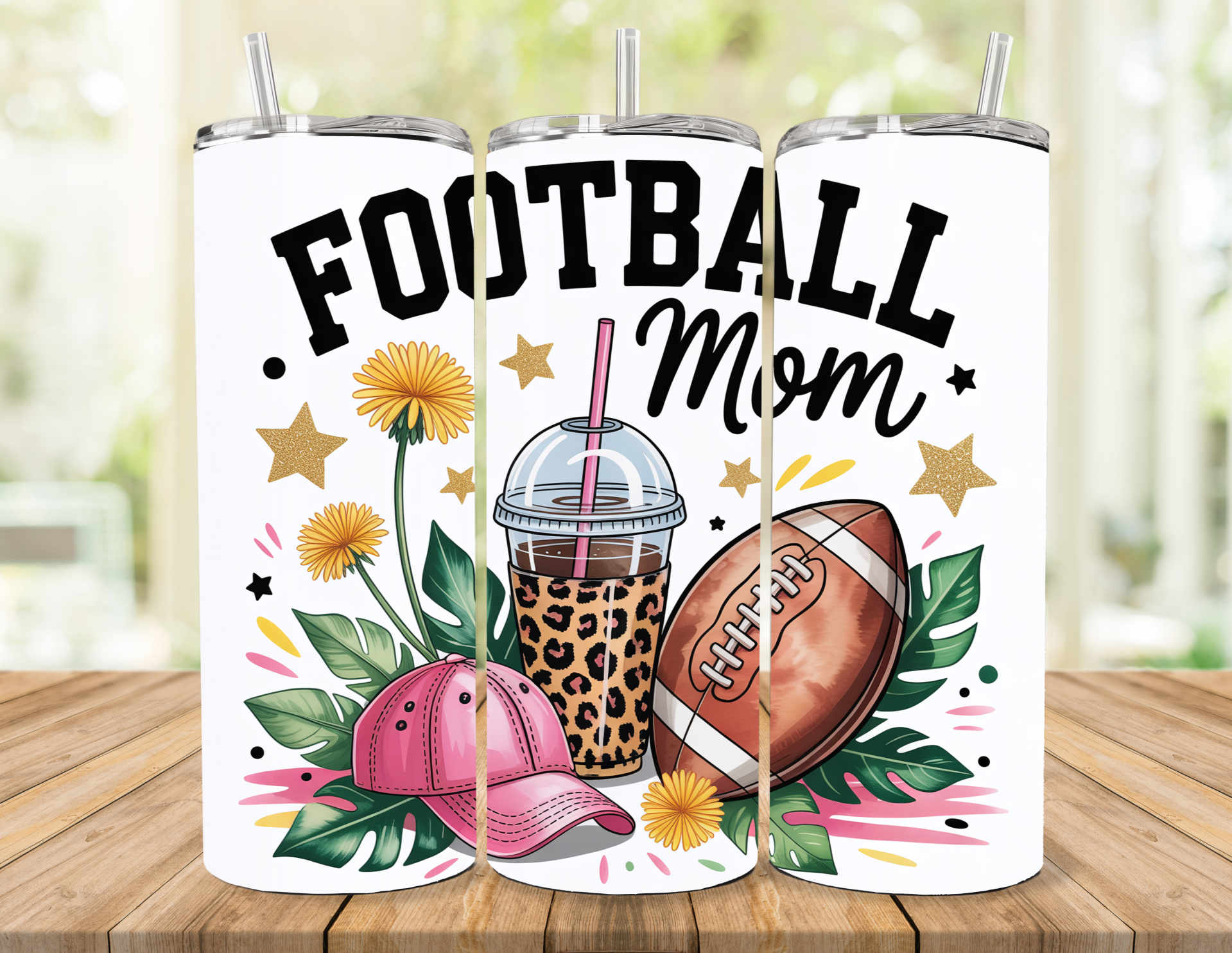 Football Mom Tumbler