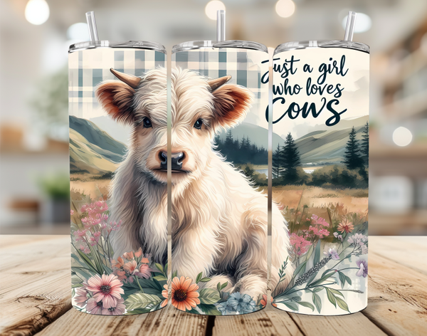 Highland Cow Tumbler