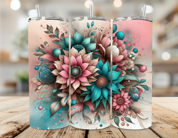 Floral Tumbler