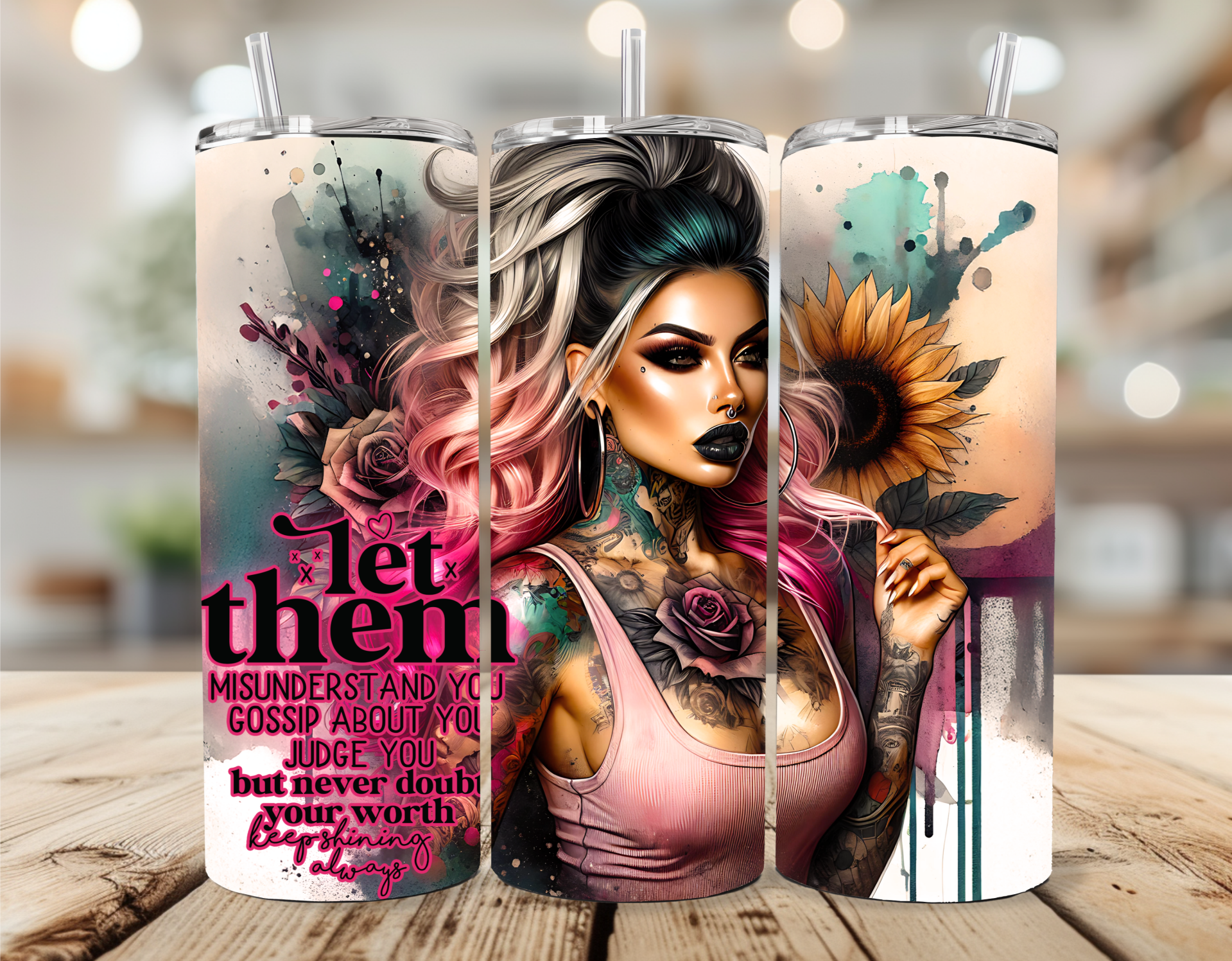 Motivational Tumbler