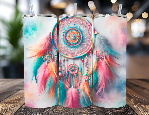 Feather Dreamcatcher Tumbler