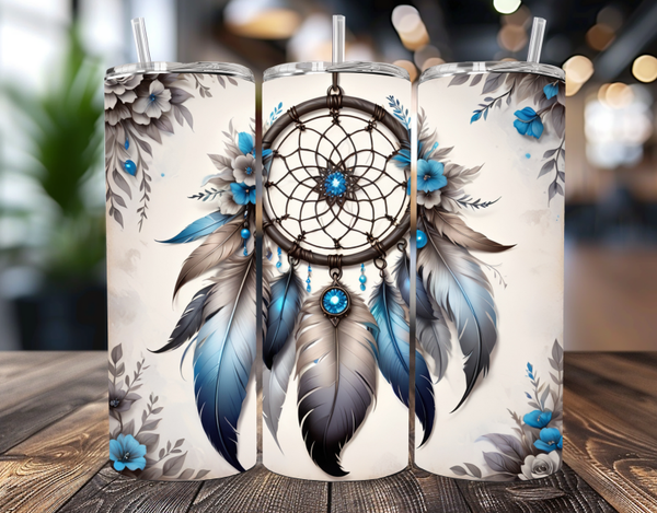 Feather Dreamcatcher Tumbler
