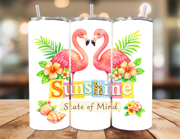 Flamingo Summer Tumbler