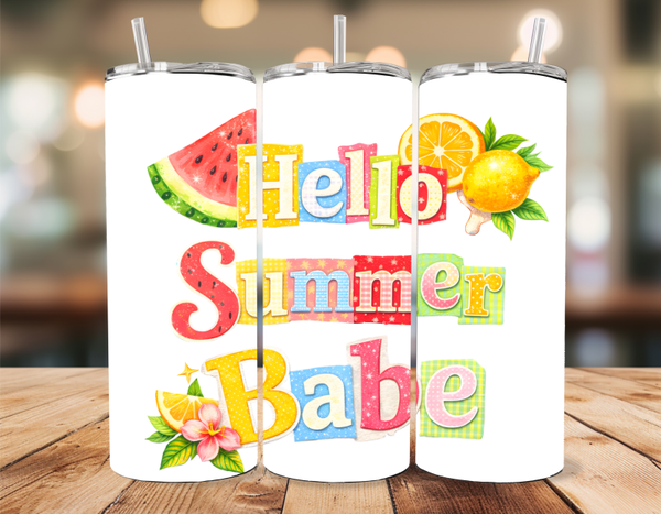 Hello Summer Tumbler