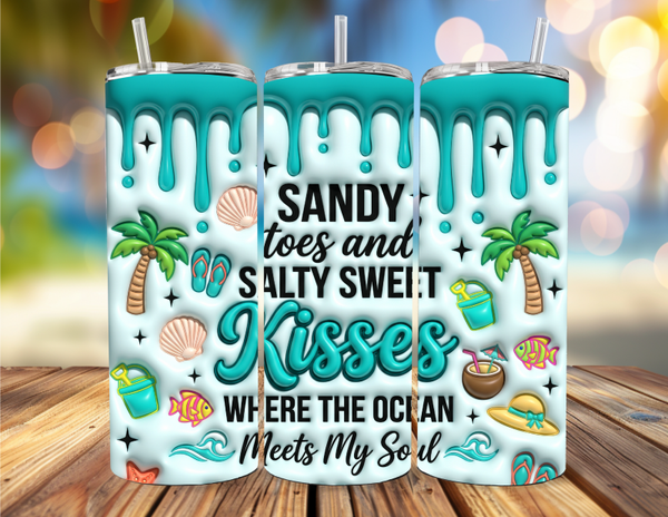 Sandy Toes Tumbler