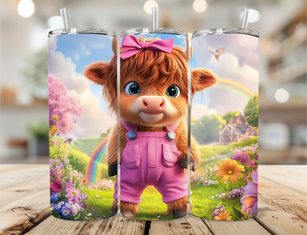Highland Cow Tumbler