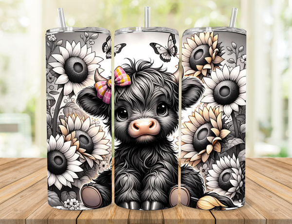 Highland Cow Tumbler