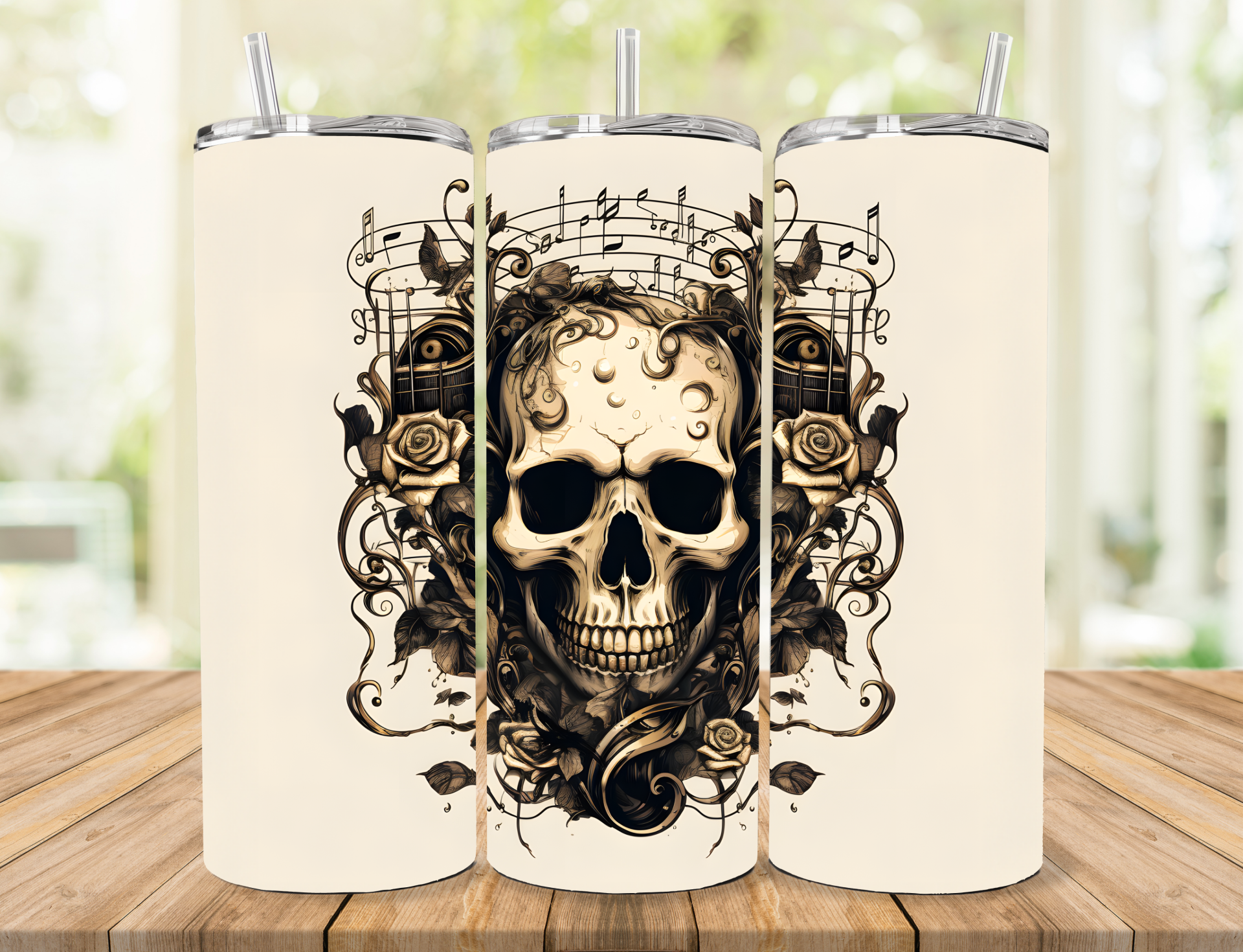 Skull Tumbler