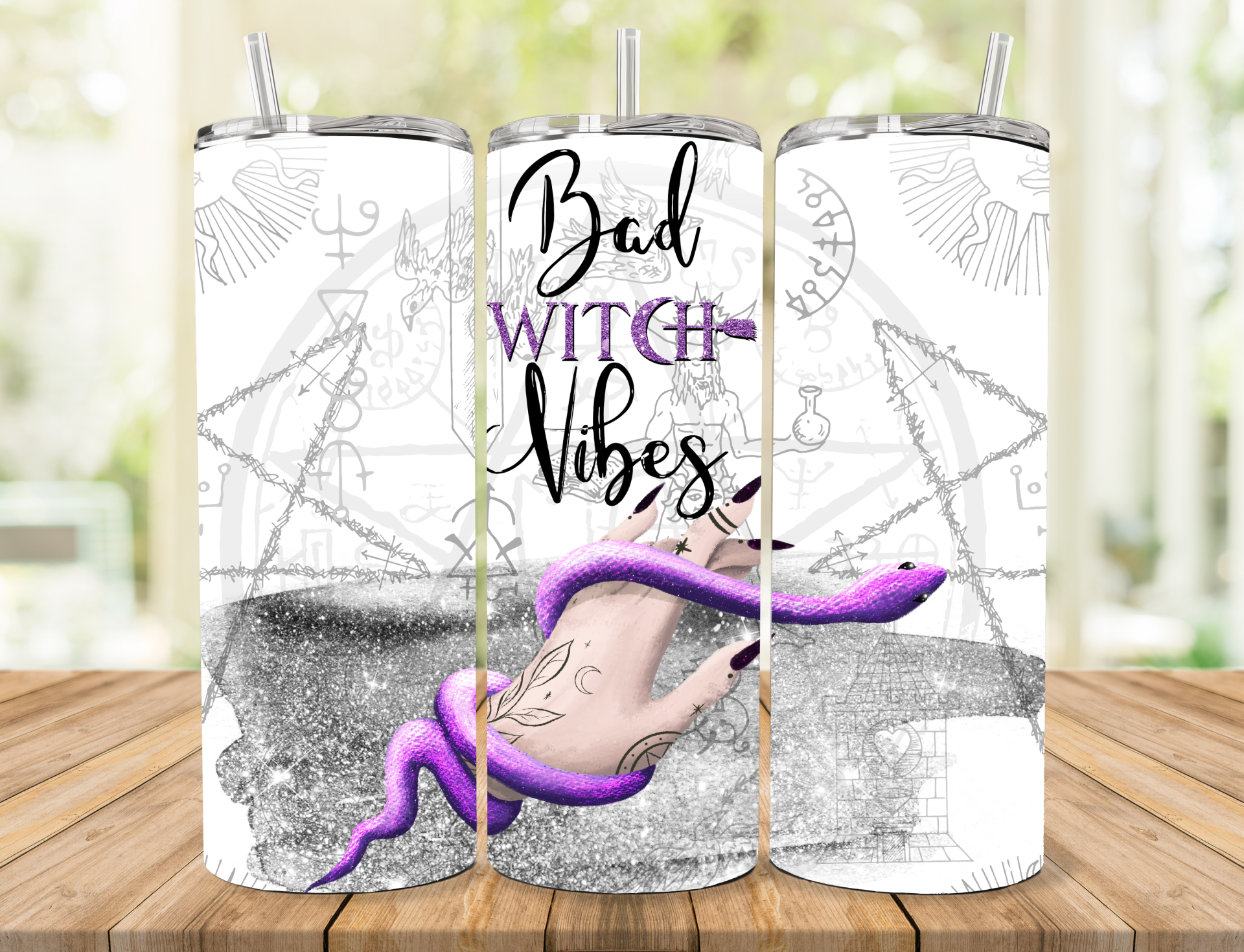 Bad Witch Vibes Tumbler