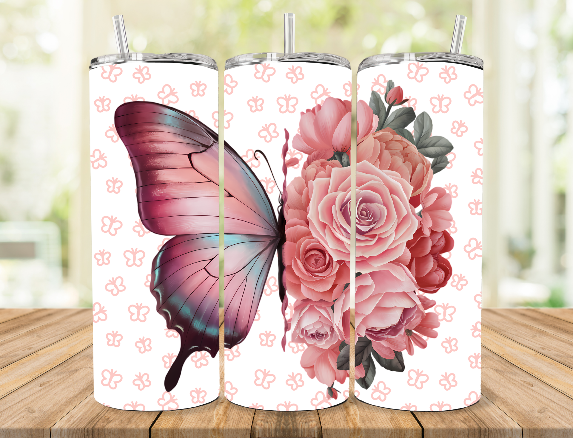 Butterfly Tumbler