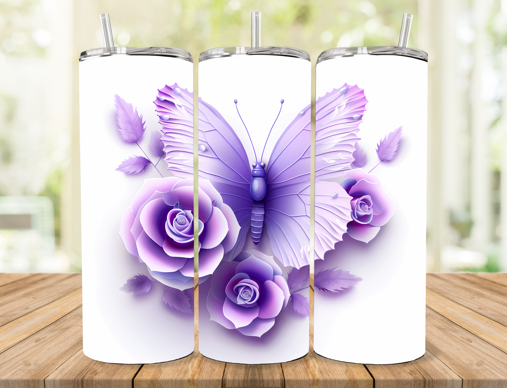 Butterfly Tumbler