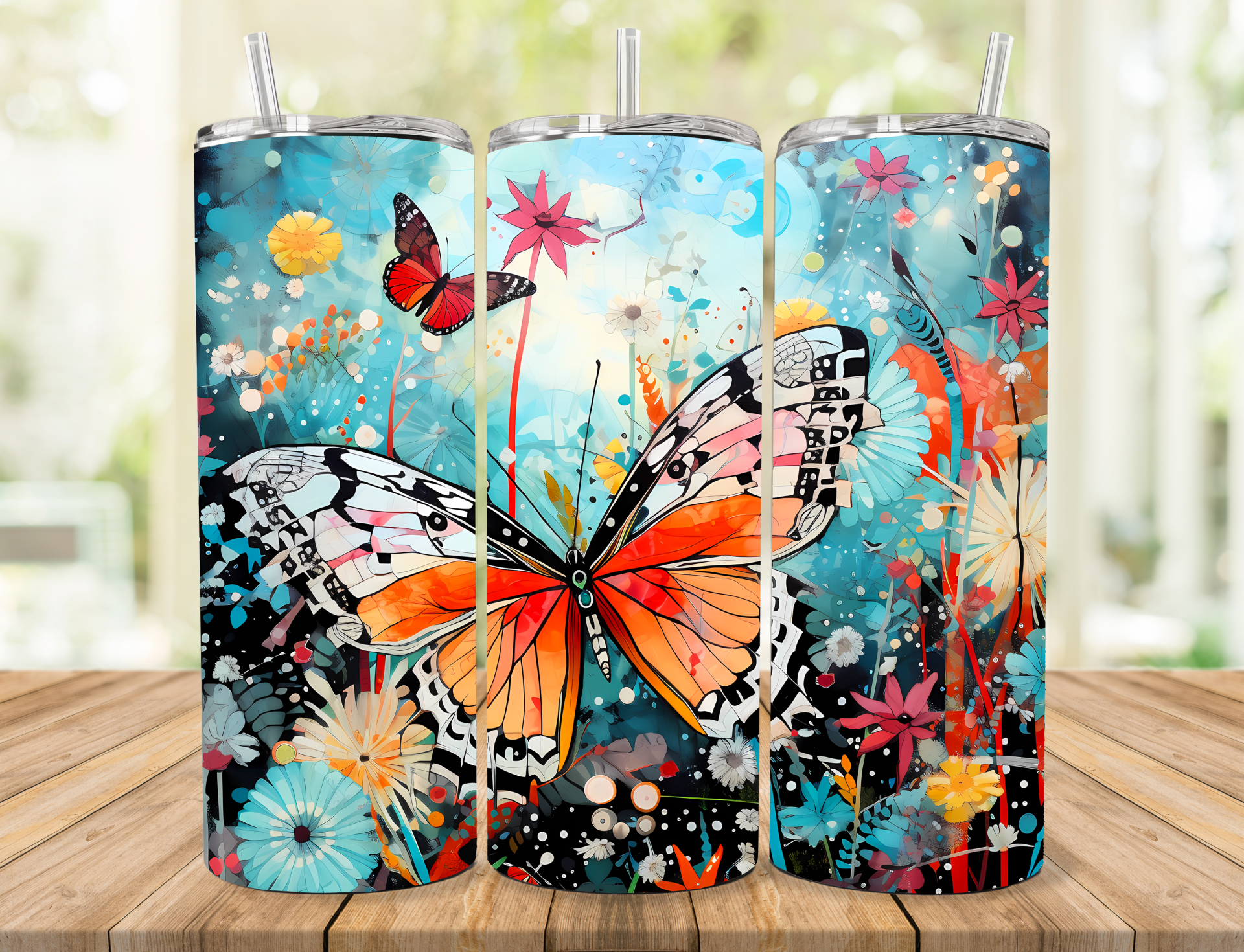 Butterfly Tumbler