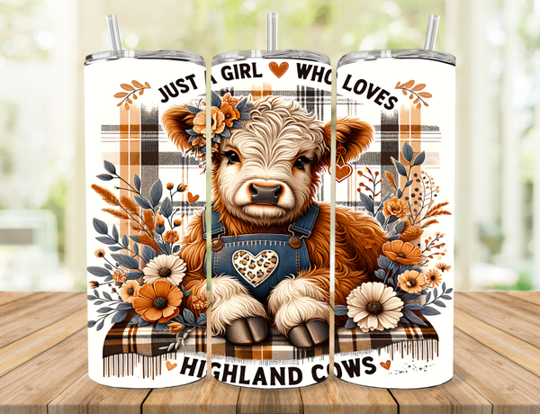 Highland Cow Tumbler