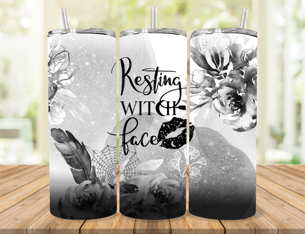Resting Witch Face Tumbler