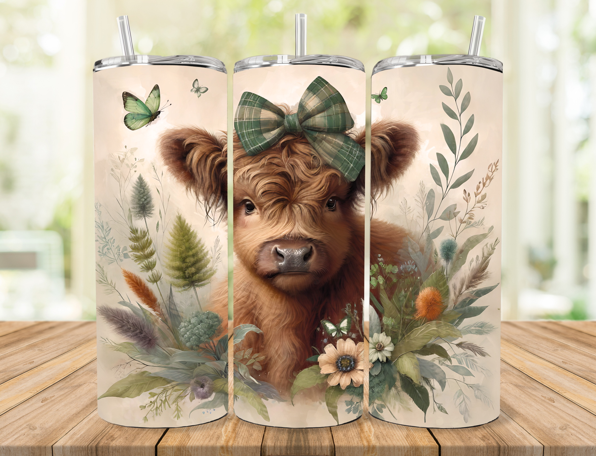 Highland Cow Tumbler