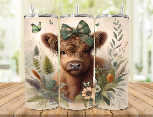 Highland Cow Tumbler