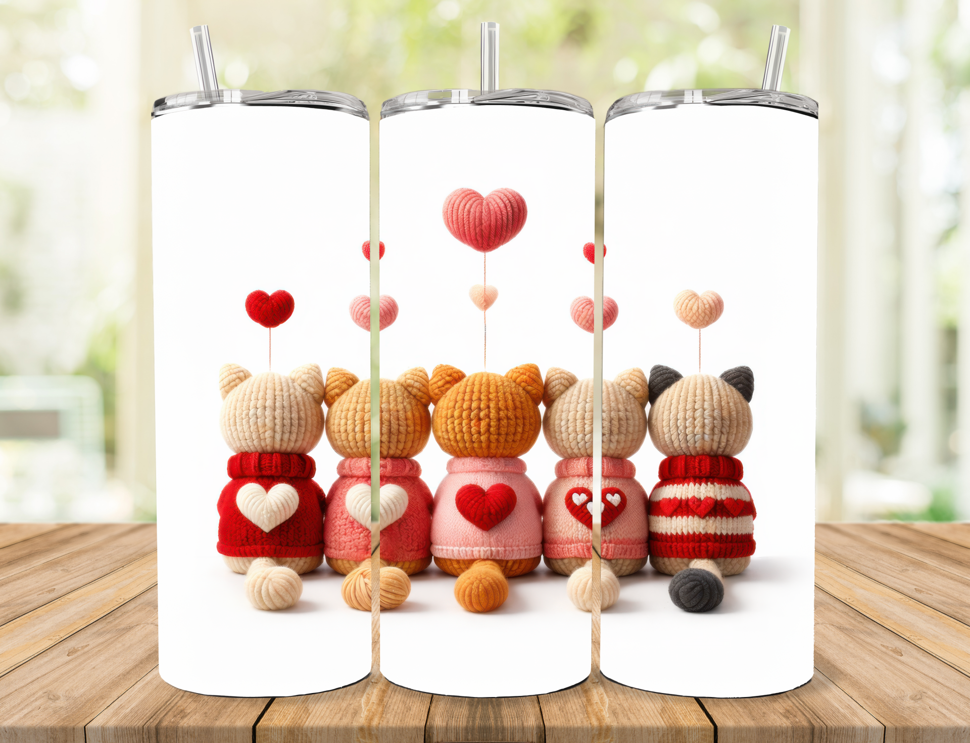Cats Heart Tumbler