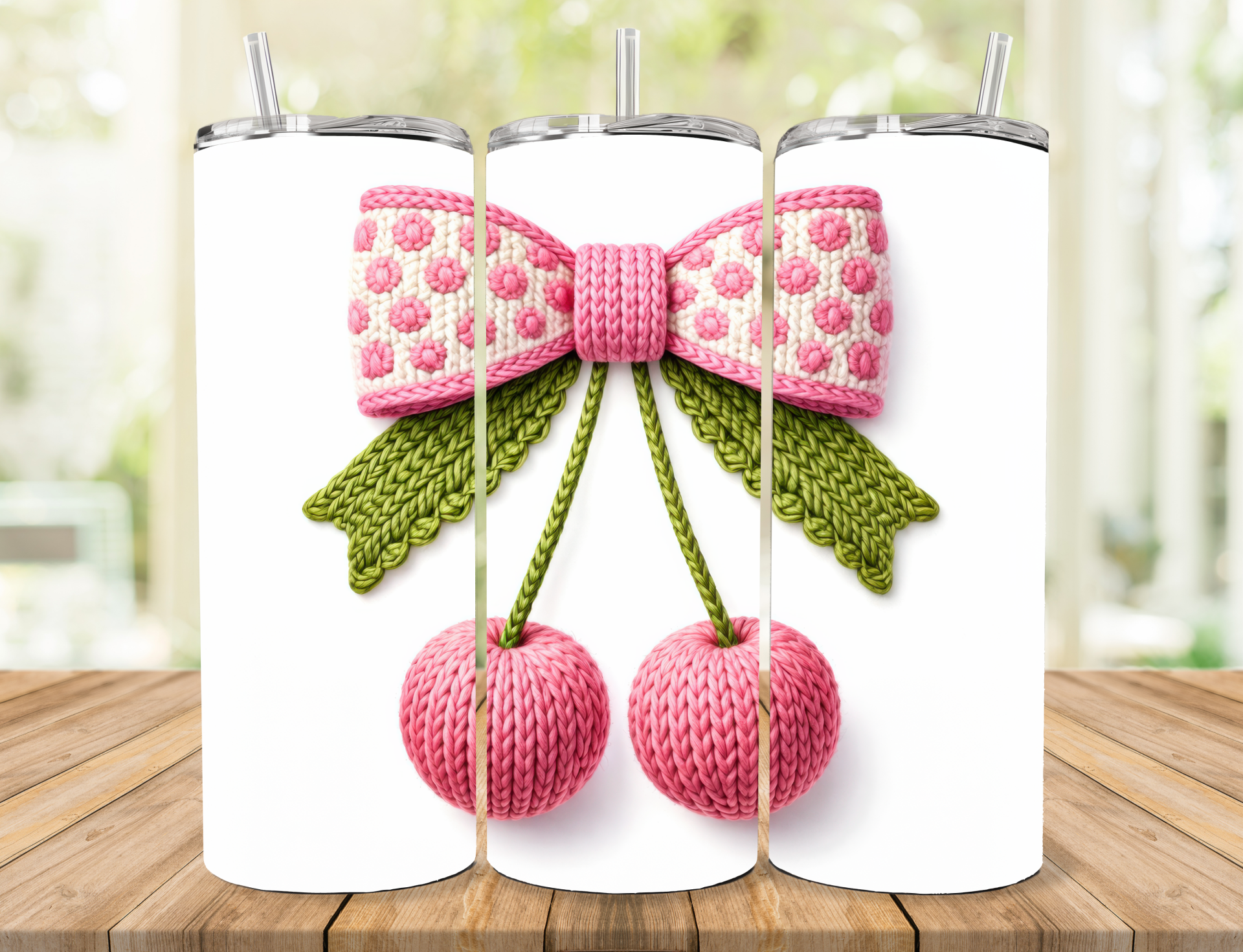 Cherry Bow Tumbler