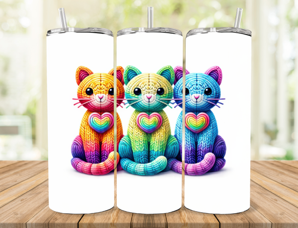 Cats Heart Tumbler