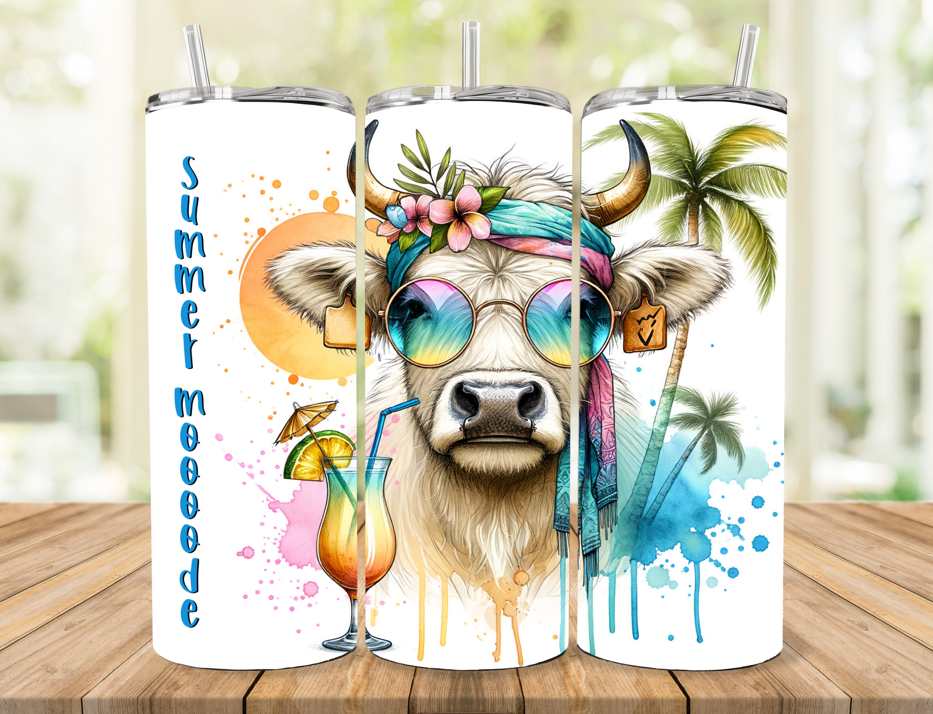 Highland Cow Tumbler