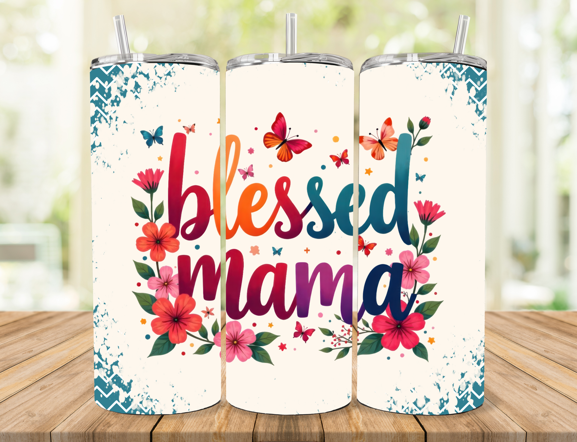 Blessed Mama Tumbler