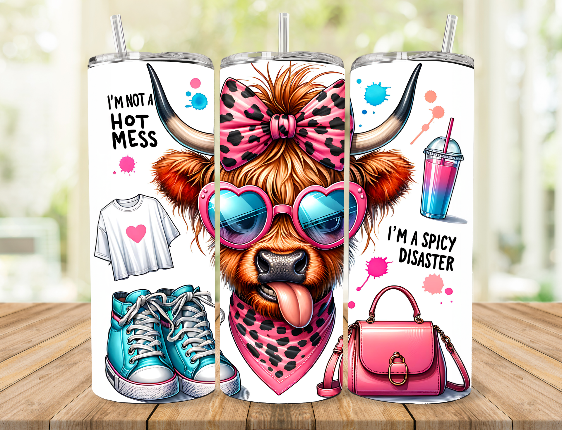 Highland Cow Tumbler